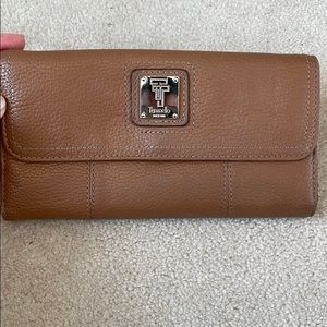 Brown leather Tiganello wallet